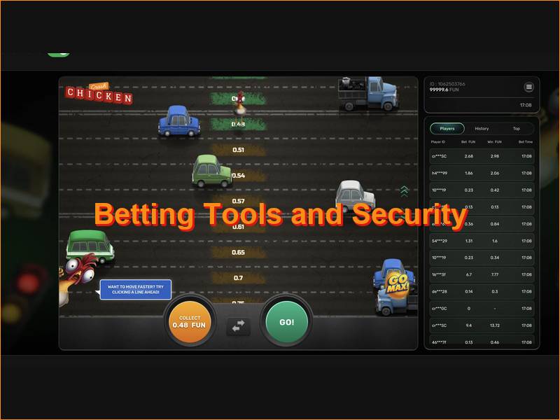 Betting options and platform security