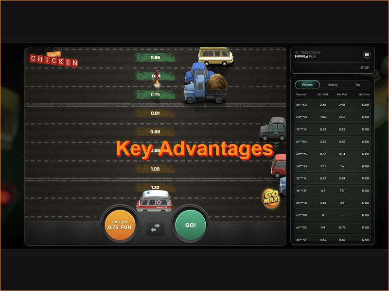 What sets Chicken Crash apart from other crash games