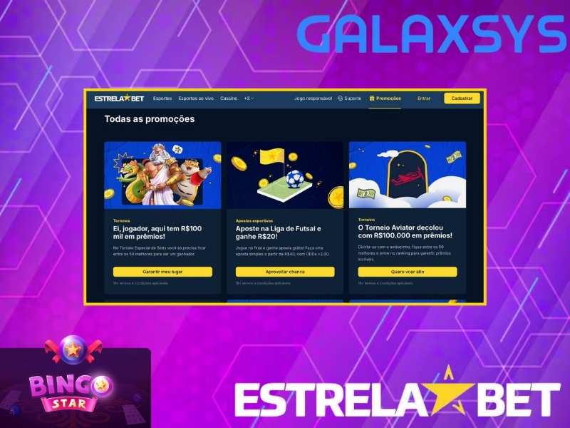 Bonos y promociones para jugadores de Bingo Star en Estrelabet