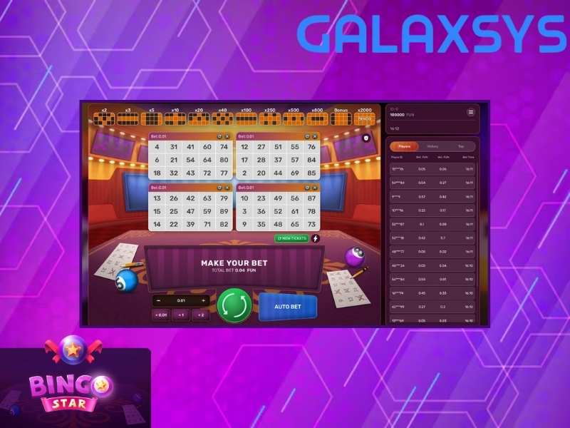 Cómo jugar al juego Bingo Star