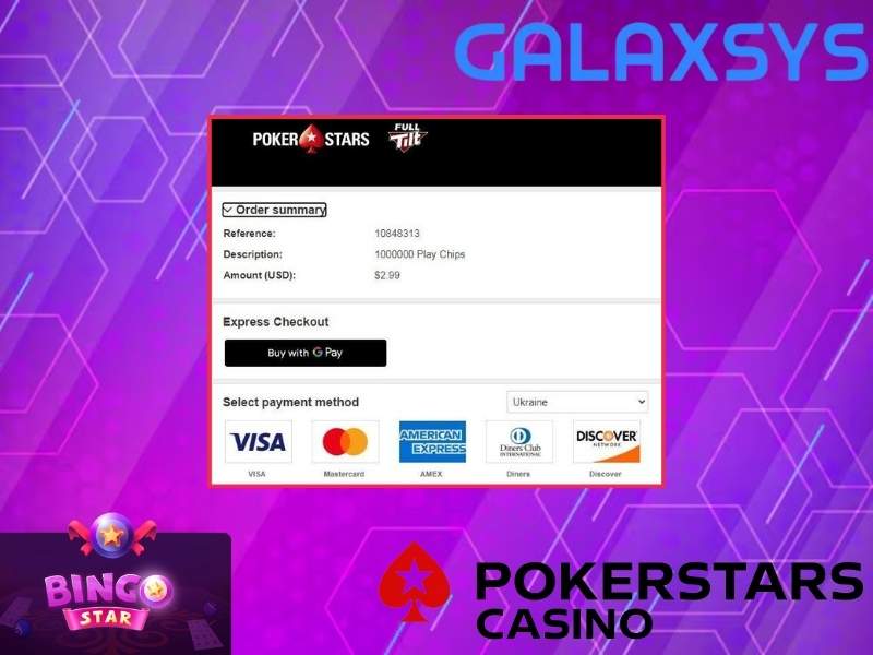 Hacer un depósito en Pokerstars Casino