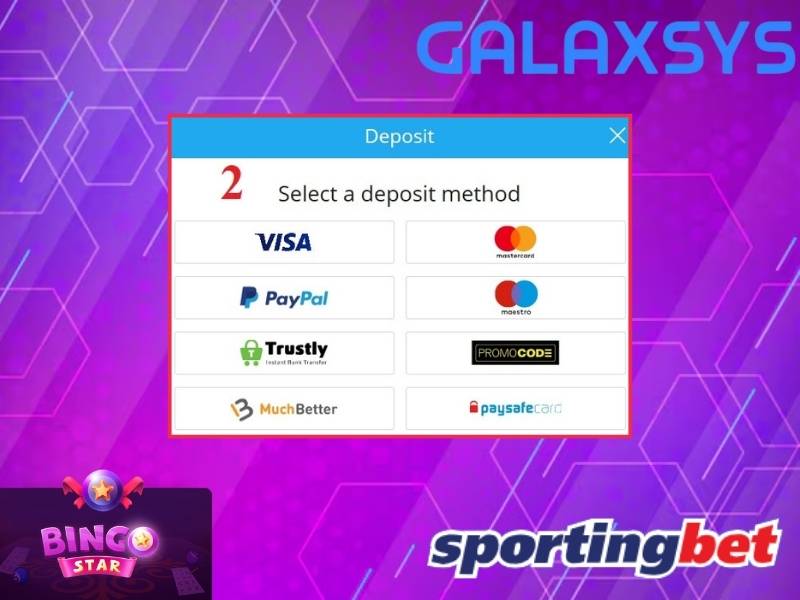 Hacer un depósito en Sportingbet