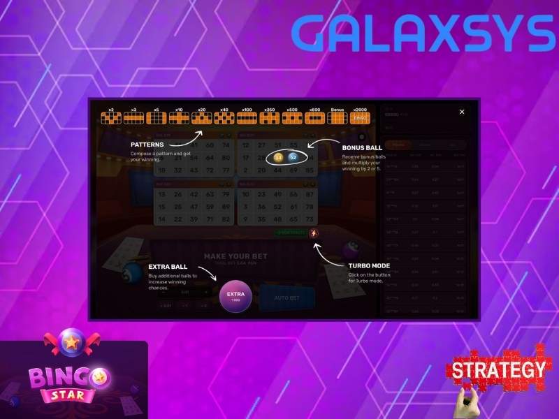 Cómo ganar regularmente en Bingo Star Galaxsys