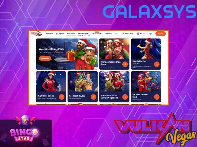 Bonos y promociones para jugadores de Bingo Star en Vulkan Vegas