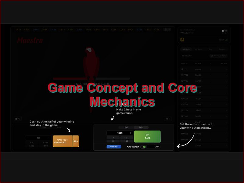 Concept et règles de base du jeu Maestro