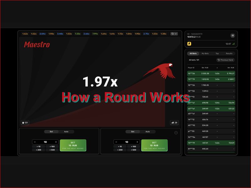 Déroulement du tour Maestro