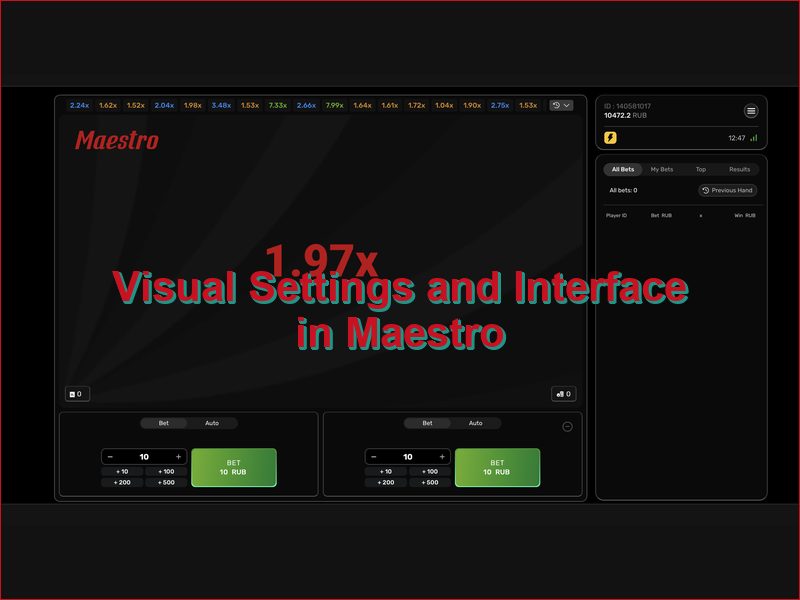 Présentation de l'écran et éléments de l'interface du jeu