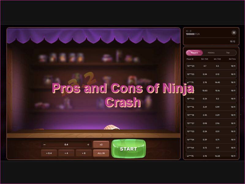 A Comparison of the Pros and Cons of Ninja Crash