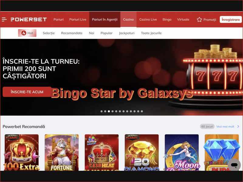 Описание и механика игры Bingo Star от Galaxsys