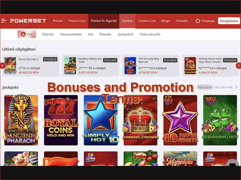 Правила бонусов и промо-акций на PowerBet