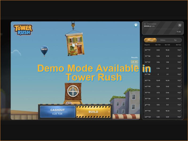 Essayez Tower Rush sans aucun risque financier